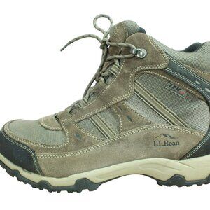 LL Bean Trail Model 4 Brown Suede Waterproof Insulated Hiking Boots Size 10 M